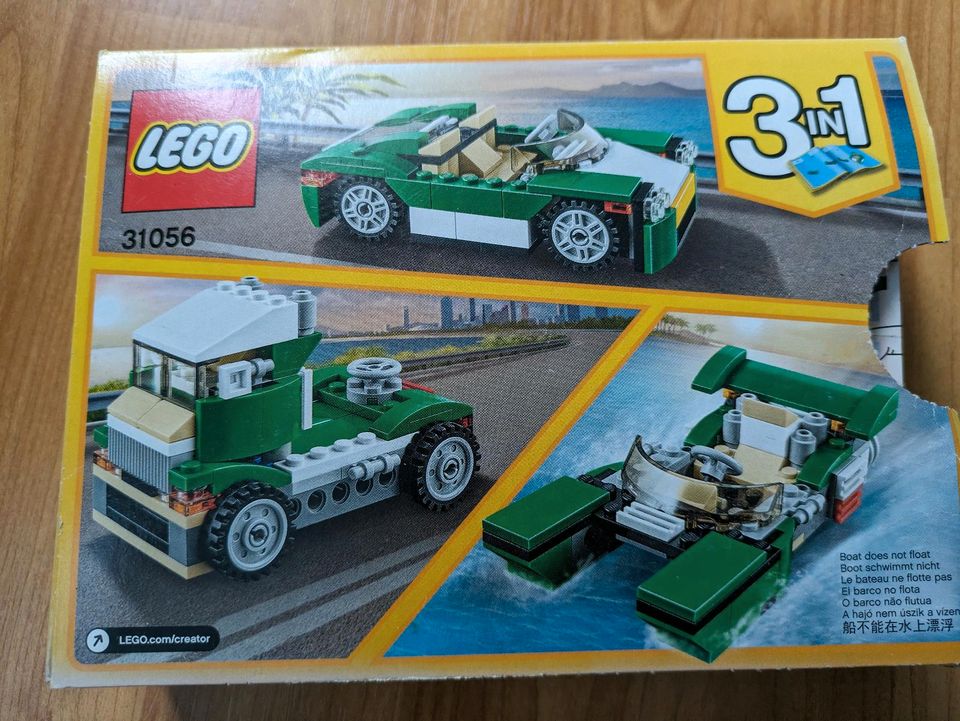 Lego Creator 31056 - 3 in 1 Truck, Auto, Boot 6-12 Jahre in Magdeburg