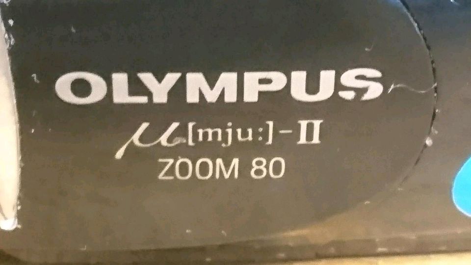 OLYMPUS Mju-II ZOOM 80, Analog-Kamera mit neuer Batterie!! in Berlin