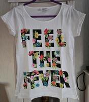 Gina Damen T-Shirt Gr. 38 weiß Hessen - Haiger Vorschau