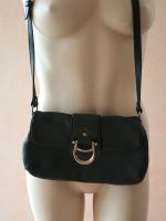 Aigner echt Leder Handtasche crossbody schwarz Leder Silber Logo Köln - Porz Vorschau