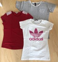 3x Shirt Gr.152 Burberry Adidas Baden-Württemberg - Schwaikheim Vorschau