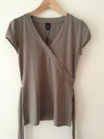 ESPRIT DAMEN Kurzarm Blusen-Shirt Gr. M schlamm NEU Hessen - Idstein Vorschau
