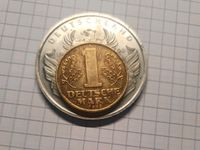 Medaille mit 1 Mark Münze vergoldet ● European Currencies Brandenburg - Nauen Vorschau