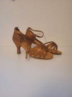 Tanzschuhe Latein Farbe Tan, 7cm Niedersachsen - Nienburg (Weser) Vorschau