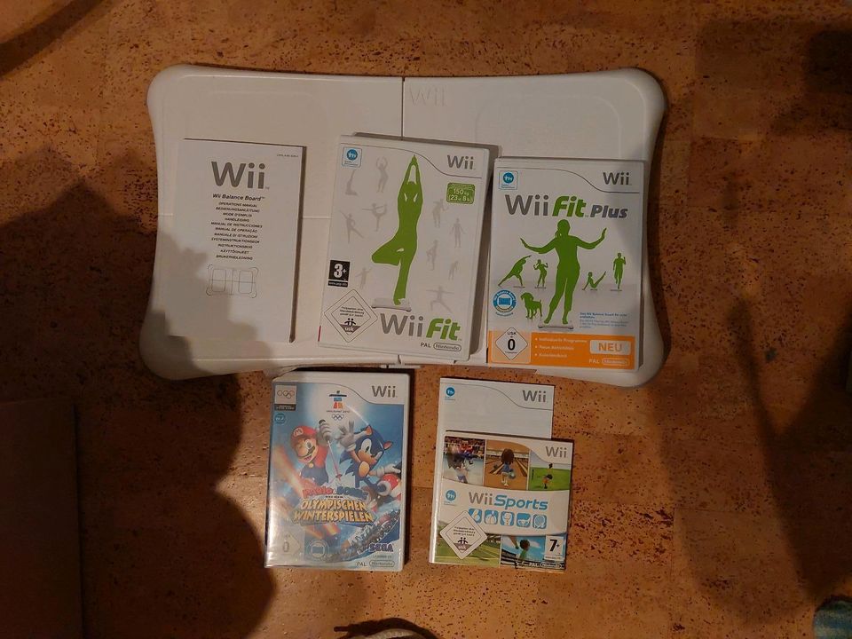 Wii Spiele + Balanceboard in Weeze