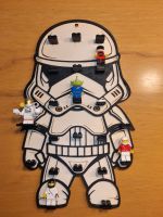 Lego Regal für 21 Minifiguren Stormtrooper Starwars Kr. Altötting - Burghausen Vorschau