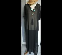 Gina Tricot Kaftan Maxikleid GR 40 lang Tunika Kleid schwarz Innenstadt - Köln Altstadt Vorschau