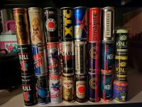23 Stück leere Sammeldosen Energy Drink Red Bull usw. 90er Jahre Bayern - Wasserburg Vorschau
