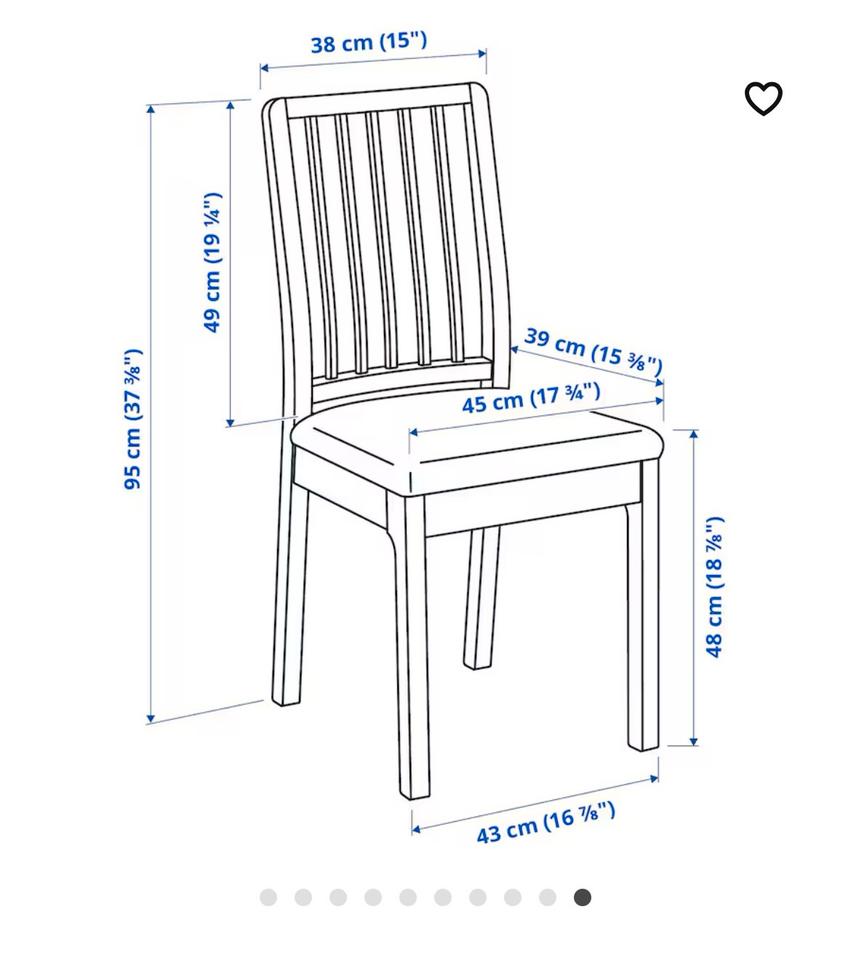 4 Stühle Ekedalen Ikea in Ravensburg