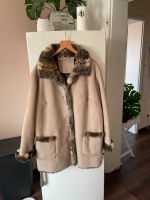 Eleganter weicher Damen Mantel - Kunstfell - Beige - XL - Jacke Niedersachsen - Osnabrück Vorschau