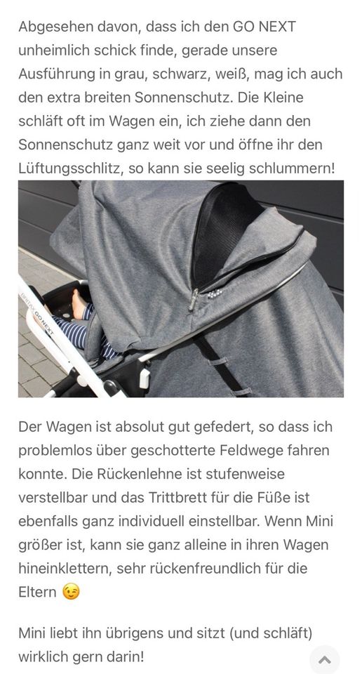 Kinderwagen Britax Römer Go Next inklusive Babywanne in Saarbrücken