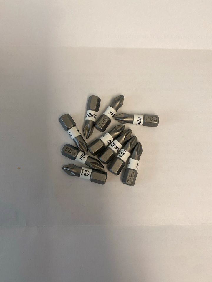 Würth Bit Kreuzschlitz Zebra PH2 Weiss 10stk. in Stuttgart