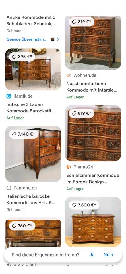 Kommode, Schrank, Vintage, antik Holz, retro, Massivholz in Karlsruhe