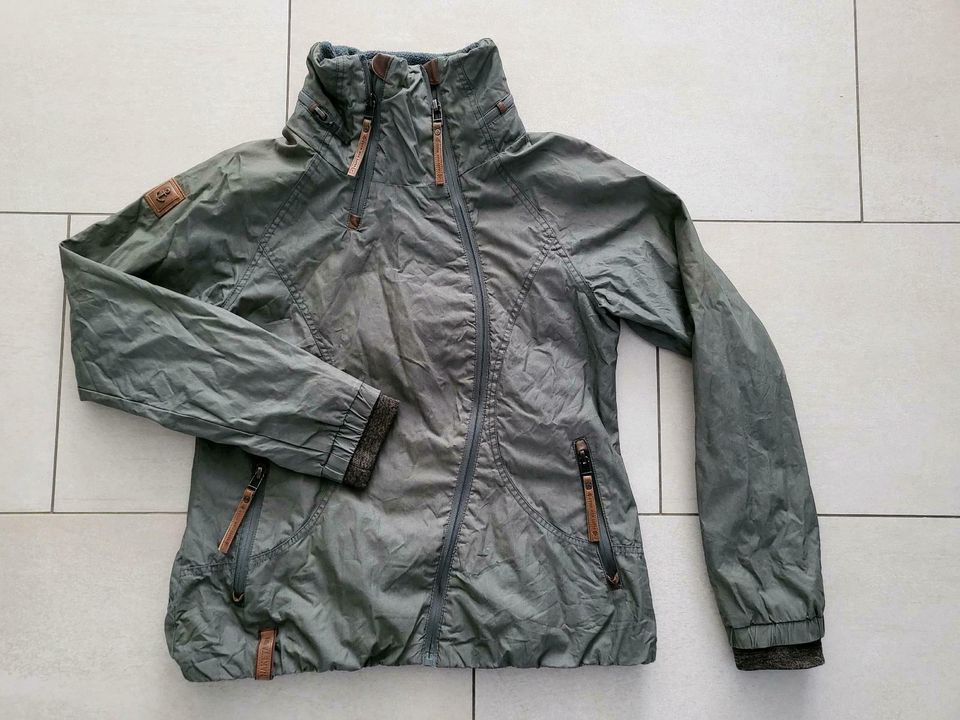 Naketano Übergangsjacke dark green Gr. L in Unterwellenborn