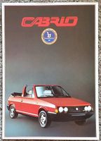 Prospekt Fiat Bertone Ritmo Cabrio 6/1983 Modelljahr 1984 Nordrhein-Westfalen - Mönchengladbach Vorschau