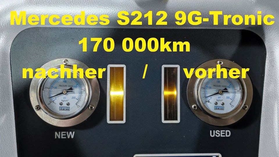 Getriebespülung / Getriebedialyse® Mercedes 5G-Tronic / 7G-Tronic / 7G-Tronic+ / 9G-Tronic in Neumünster