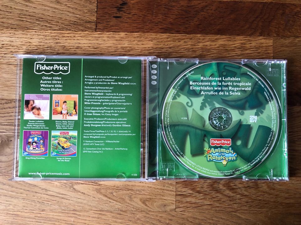 3 CDs Klassik für Kinder/ Einschlafen wie im Regenwald in München