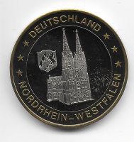 Medaille " Nordrhein-Westfalen " - Die Länder der Bundesrepublik Nordrhein-Westfalen - Moers Vorschau