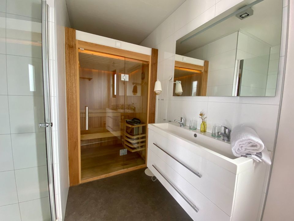 Wellness-Chalet mit Sauna in NL für 2 Personen, Hunde erlaubt in Wiehl