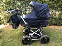 Kinderwagen Emmaljunga City Cross blau weiß Niedersachsen - Hemmingen Vorschau