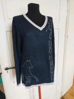 Steeds Pulli Pullover marine blau Reiter Pferd L 40 Bayern - Pocking Vorschau