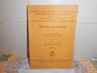 Buch" Vertrag und Unrecht  - Grundrisse des Deutschen Rechts" Mecklenburg-Vorpommern - Sassen-Trantow Vorschau