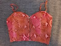 NEU Top Bustier Tally Weijl L Damen rot Snake Animal Print Bayern - Würzburg Vorschau