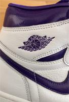 Jordan 1 Hi OG Leder Sneaker lila purple Gr. 38 neu Hessen - Offenbach Vorschau