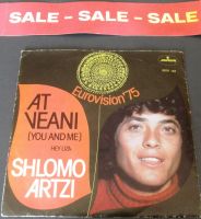 ESC GRAND PRIX 7" Single SHLOMO ARTZI At Veani 1975 ISRAEL Nordrhein-Westfalen - Mönchengladbach Vorschau