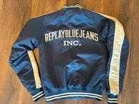 Replay 23 Blau Jacke Bomber College Baseball Vintage Retro S TOP Köln - Nippes Vorschau