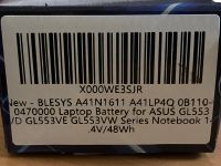 Labtopbatterie für ASUS GL553/D, GL553VE, GL553VW Niedersachsen - Wolfsburg Vorschau