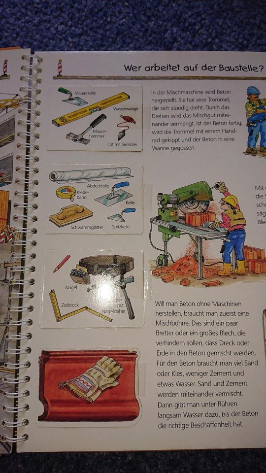 Bausellenbücher: Wieso weshalb warum - auf der Baustelle / Siggi in Friolzheim