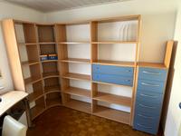 Büroregal inkl. Schubladenschrank massiv Rheinland-Pfalz - Beindersheim Vorschau