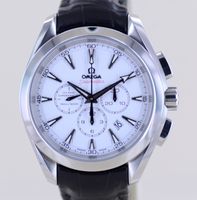 Omega Uhr Seamaster Aqua Terra Chronograph 44mm white Dial Nordrhein-Westfalen - Langenfeld Vorschau