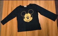 Langarmshirt, Mickey Mouse, dunkelblau, Größe 92 Sachsen - Fraureuth Vorschau