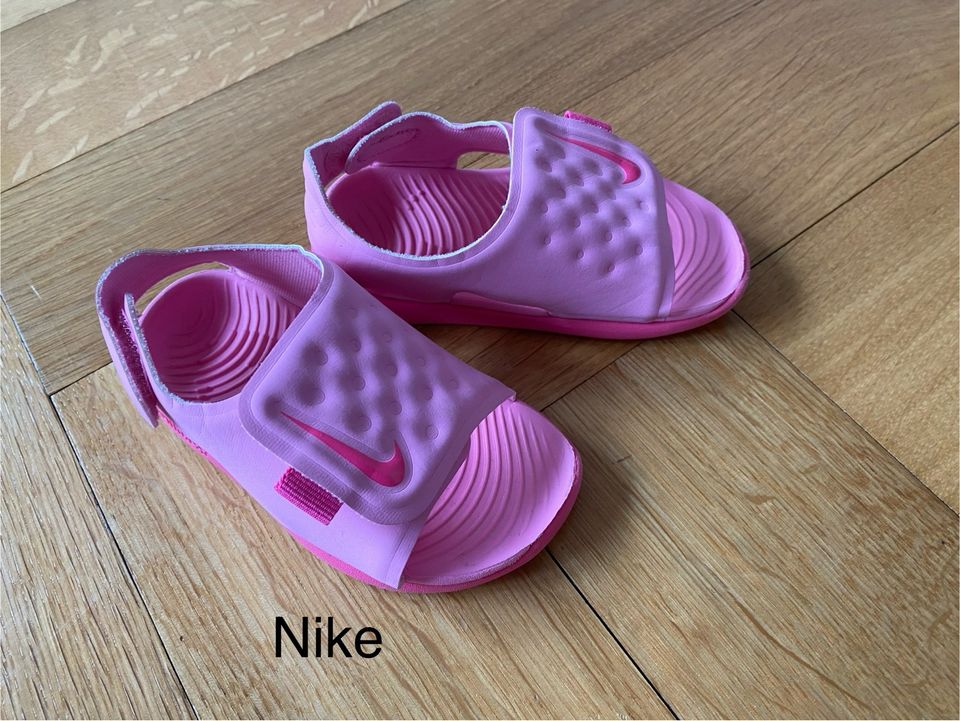6 Paar Schuhe Kinderschuhe Mädchen Gr. 21 Adidas Nike Elefanten in Hettstedt