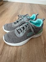 Top Zustand! Skechers Sneaker Lite Weight grau türkis Turnschuhe Nordrhein-Westfalen - Mönchengladbach Vorschau