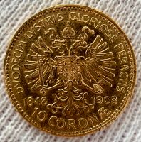 10 Kronen Jubiläum 1908 Goldmünze München - Berg-am-Laim Vorschau