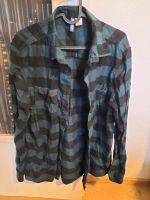 H&M divided Hemd Bluse blau schwarz S 36 Nordrhein-Westfalen - Troisdorf Vorschau