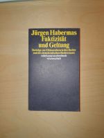 Jürgen Habermas - Faktizität und Geltung (9783518289616) Niedersachsen - Heiningen (Niedersachsen) Vorschau