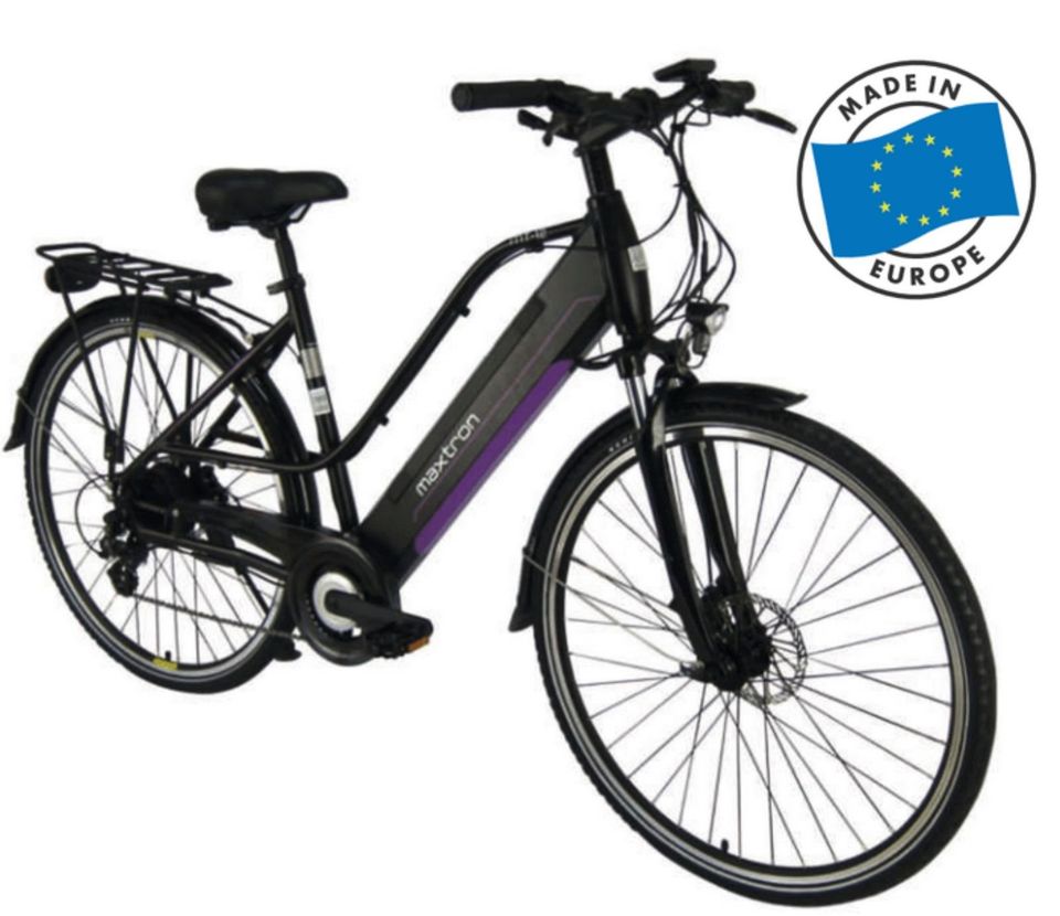 A1_E-Bike Trekking Maxtron MT12 Made in EU UVP 2.199€ Neuware in Hollenstedt