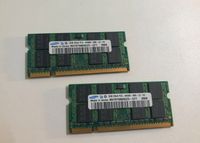 Samsung 2 x 2 GB Arbeitsspeicher für Notbook Hessen - Fulda Vorschau