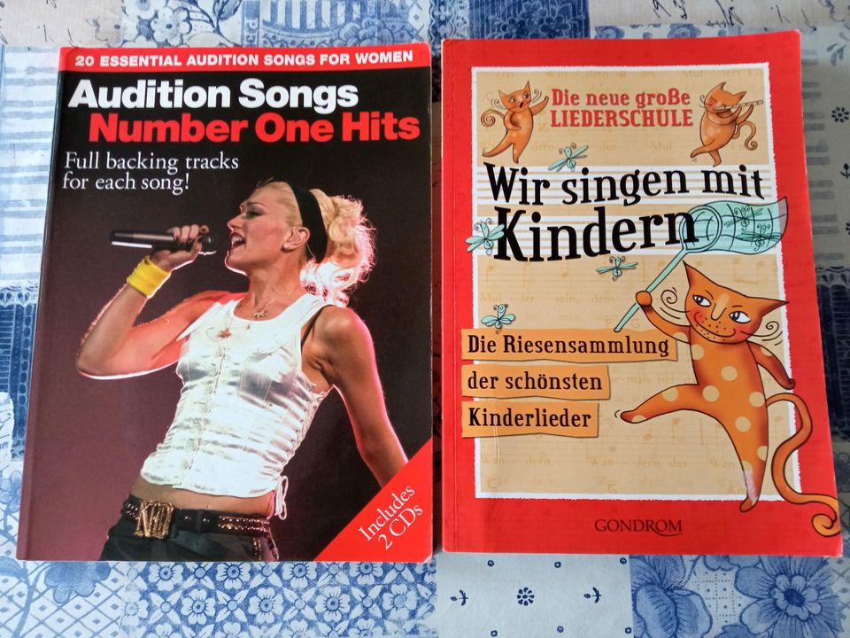 10x Keyboard Noten Songbooks 3,8kg Sammlung Lieder Hits in Suthfeld 