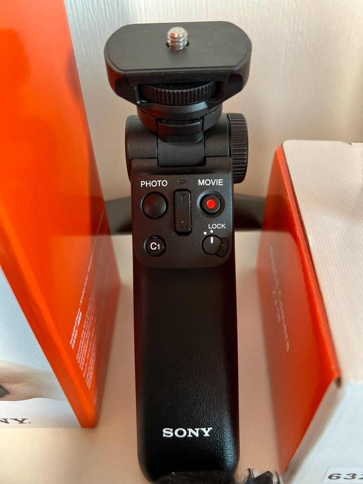 Sony Vlog Kamera ZV-1F + GP-VPT2BT Bluetooth Vlogging Griff in Apen