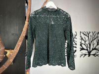 Langarm-Shirt VERO MODA S — Spitze dunkelgrün Bluse Top Lace Dortmund - Innenstadt-West Vorschau