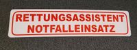 ★ EINSATZSCHILD RETTUNGSASSISTENT NOTFALLEINSATZ ★ MIT MAGNET ★ Bayern - Postbauer-Heng Vorschau