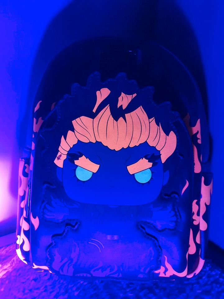 Funko Pop Loungefly NYCC 2023 Naruto Might Guy Mini Backpack Glow in München