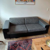 Couch/ Sofa schwarz Kunstleder Stoff Bayern - Ingolstadt Vorschau