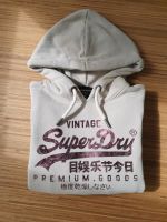 SUPERDRY Hoodie Damen, Kapuzenpullover, beige, Gr. L (US 10) Schleswig-Holstein - Norderstedt Vorschau