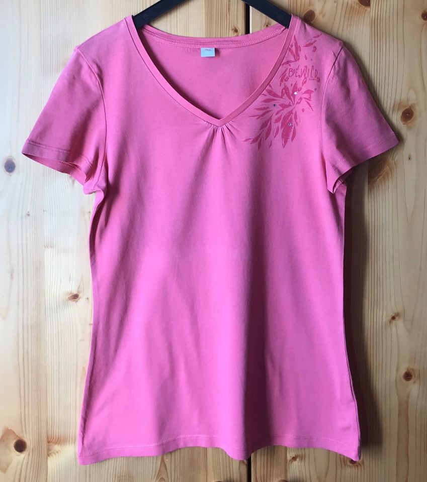 rosafarbenes T-Shirt Gr. 40 (4204) in Fensterbach